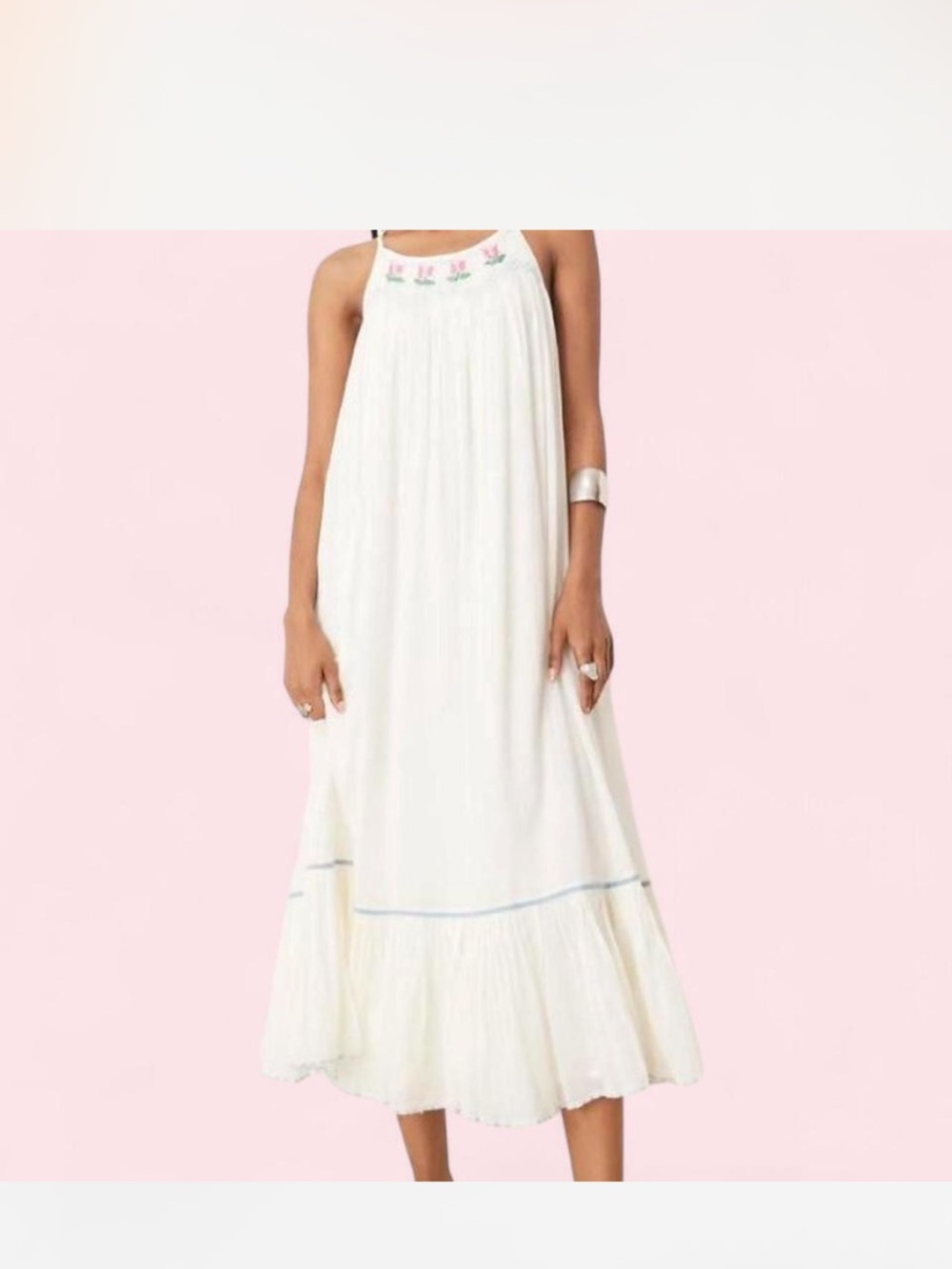 Free People Tip Toeing Tulip Midi Dress
